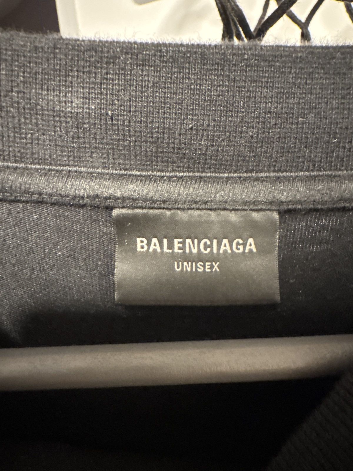 Balenciaga Balenciaga Double Logo Long Sleeve T-Shirt Size US L / EU 52-54 / 3 - 4 Thumbnail