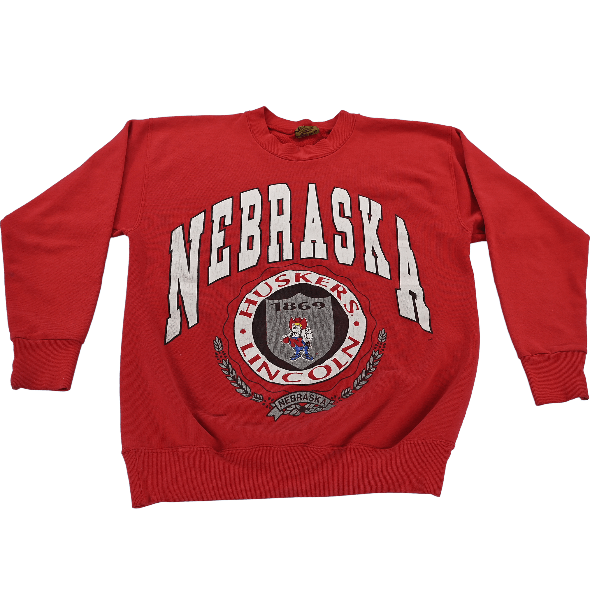 Vintage Vintage Nebraska Huskers Nutmeg Crewneck (Circa 1990s) Size US M / EU 48-50 / 2 - 1 Thumbnail