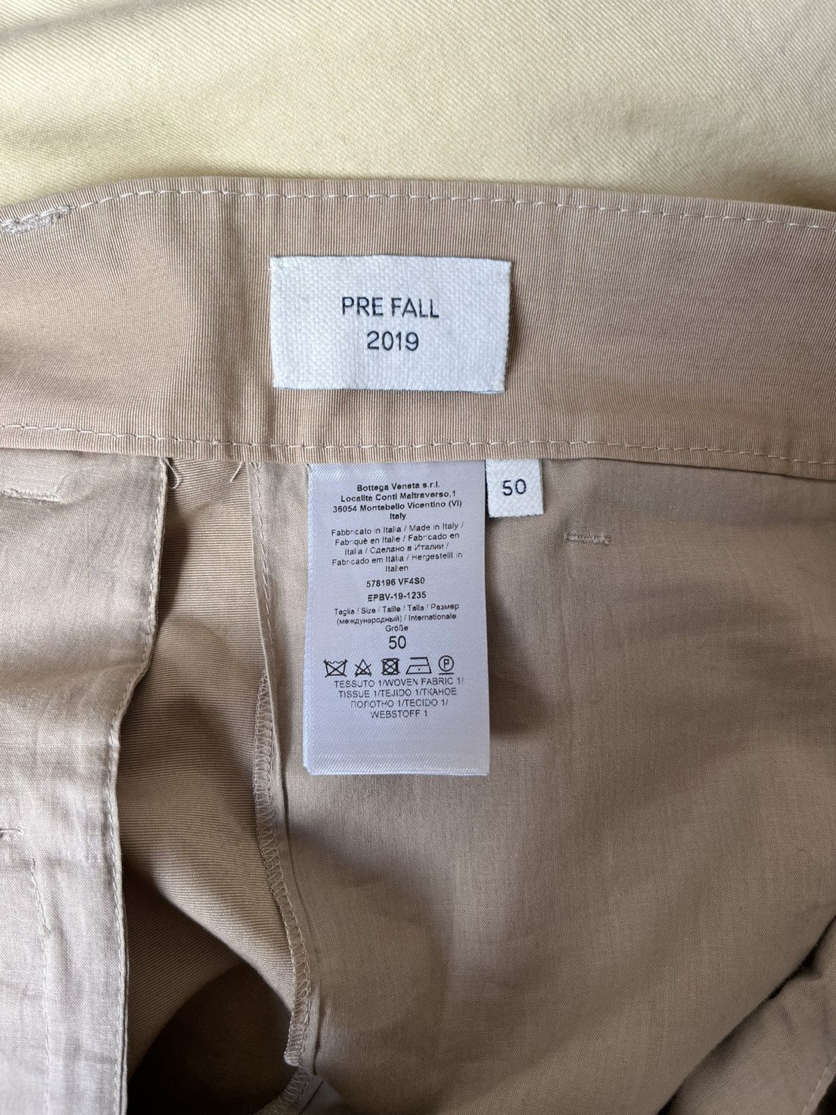 Bottega Veneta × Designer Bottega Veneta Pre Fall 2019 Cargo Pants Size US 33 - 8 Thumbnail