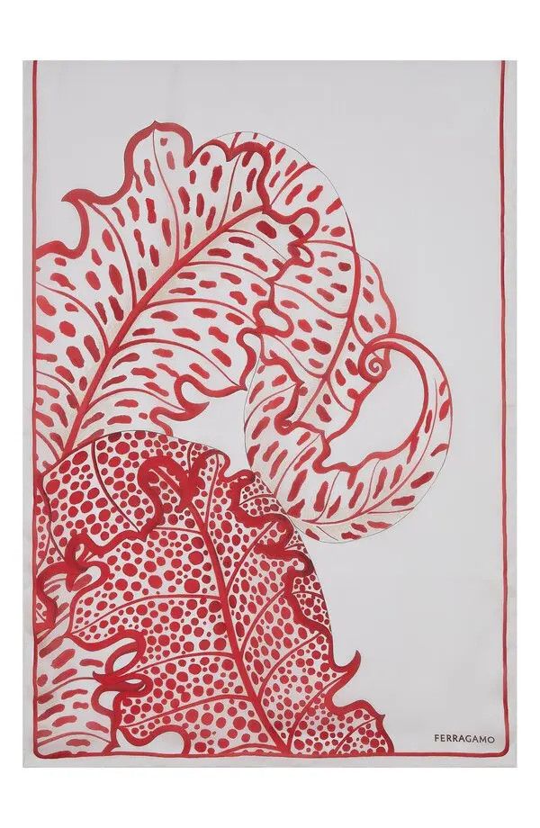 Salvatore Ferragamo o1s1rm1024 Size: 90x90 Cm / Scarf in Multicolor Size ONE SIZE - 2 Thumbnail