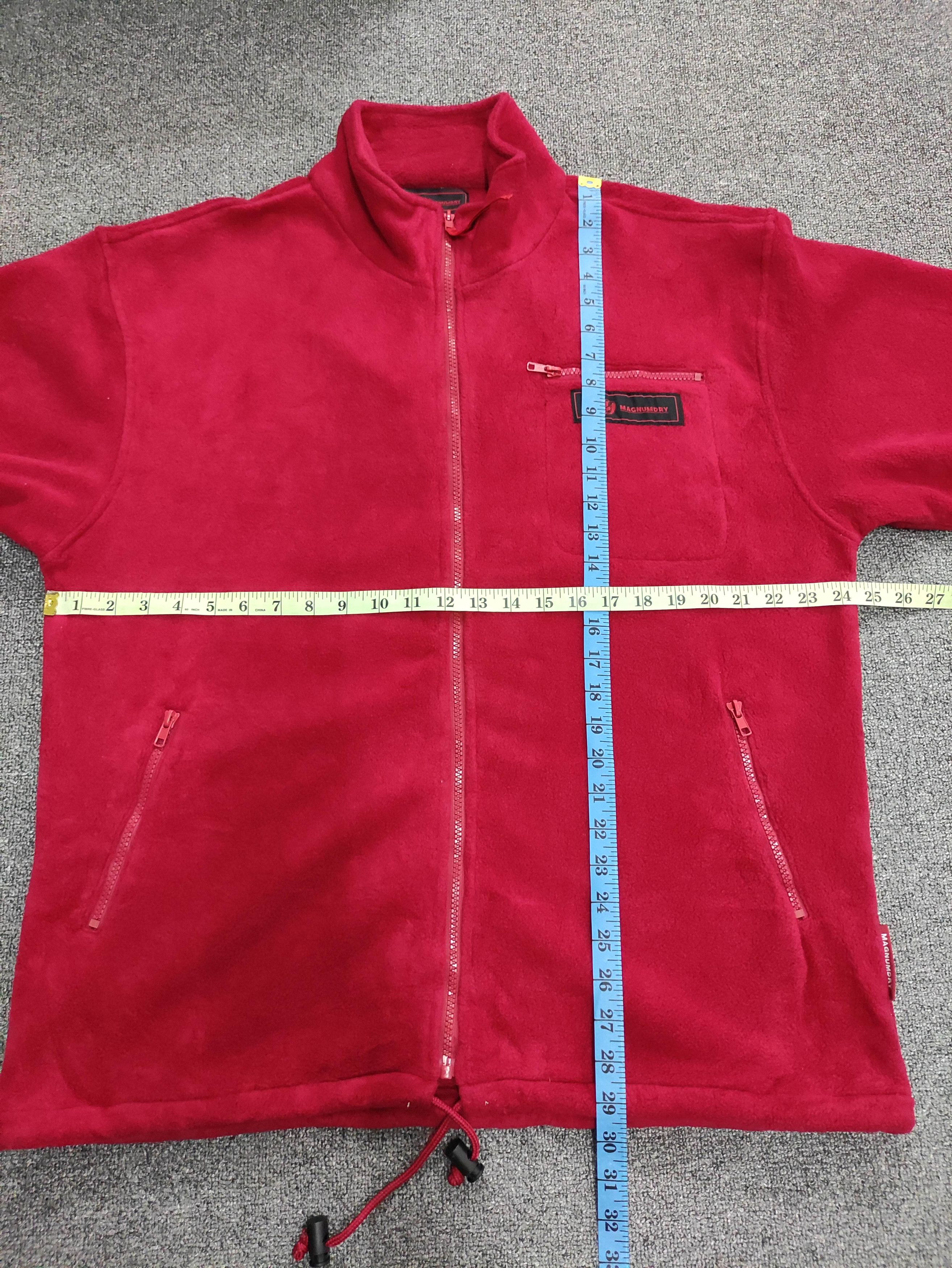 Japanese Brand Vintage Magnumdry Fleece Sweater Jacket Zipper Size US M / EU 48-50 / 2 - 10 Thumbnail