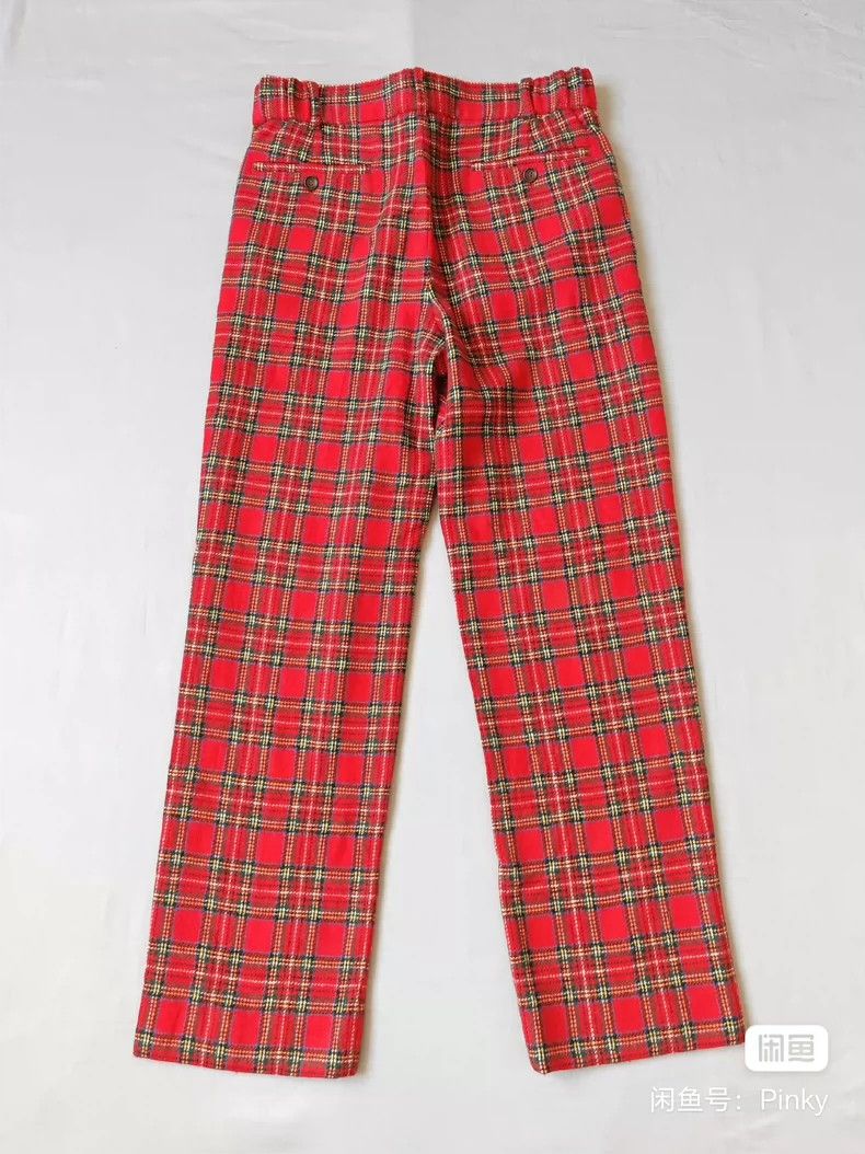 Gucci Gucci Men's wool plaid casual pants 2501-Nextarrow Size US 28 / EU 44 - 5 Thumbnail