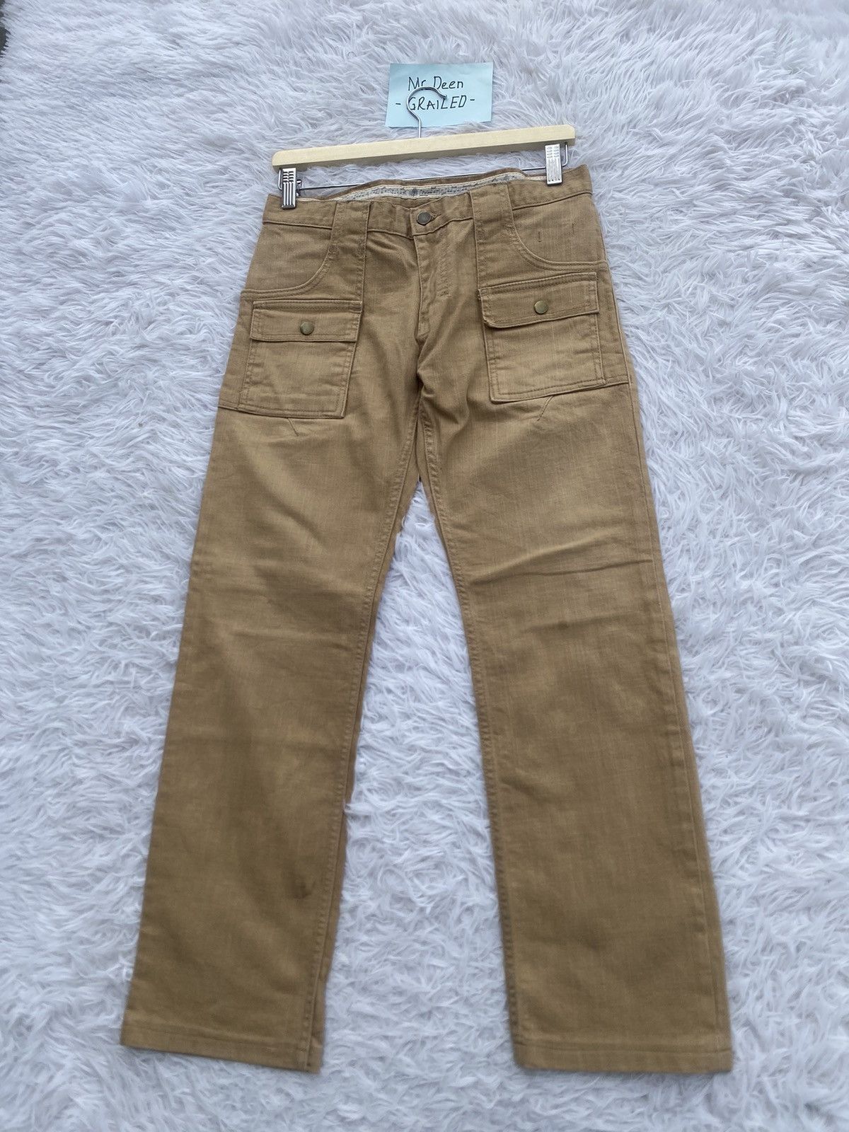 Number (N)ine Rare Vintage Number Nine Cargo Denim /Jeans Size US 30 / EU 46 - 3 Thumbnail