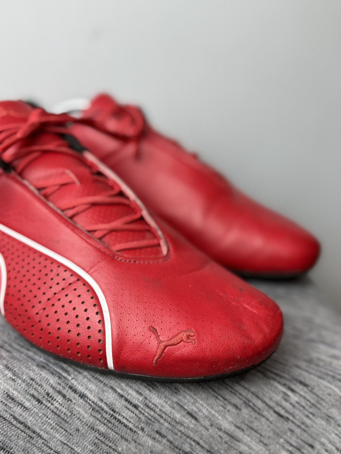 Ferrari × Puma Y2K Vintage Puma Speedcat x Ferrari Low Top Sneakers Size US 11 / EU 44 - 5 Thumbnail