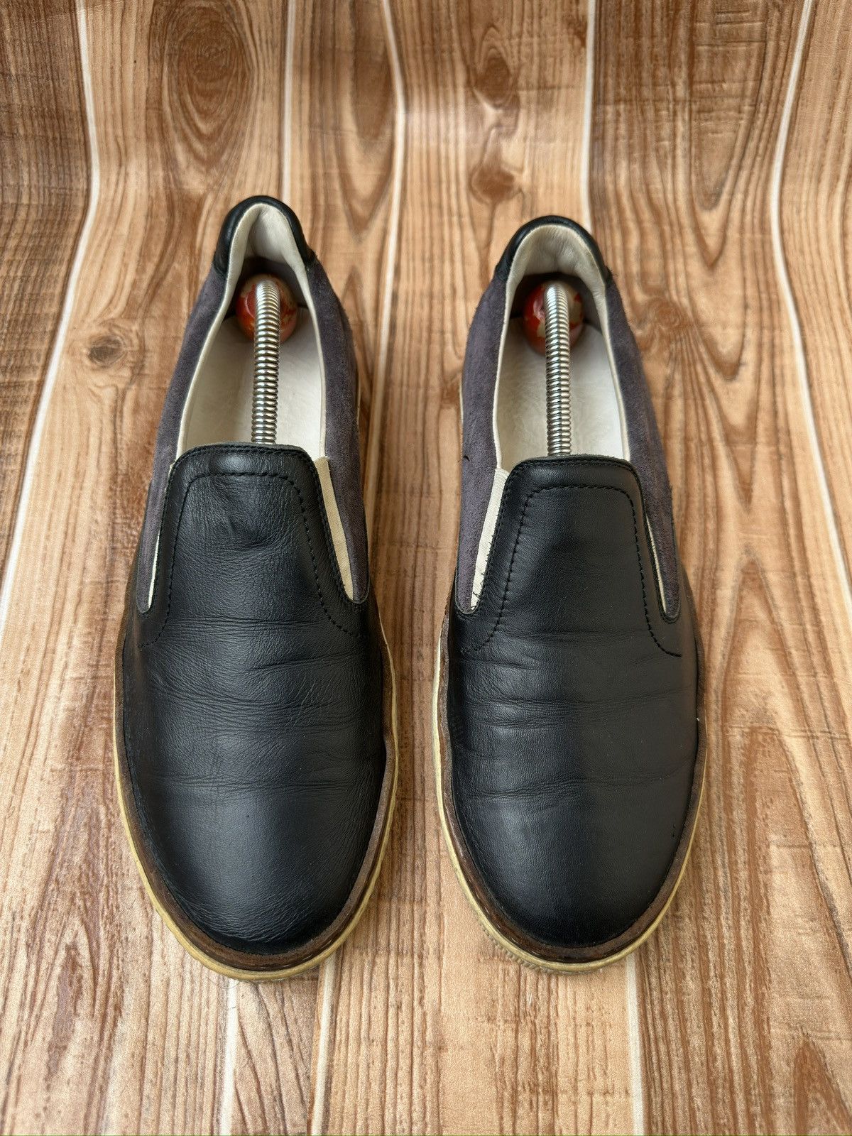 Maison Margiela Maison Martin Margiela Ss15 Slip On Black Leather Suede. Size US 9 / EU 42 - 4 Thumbnail