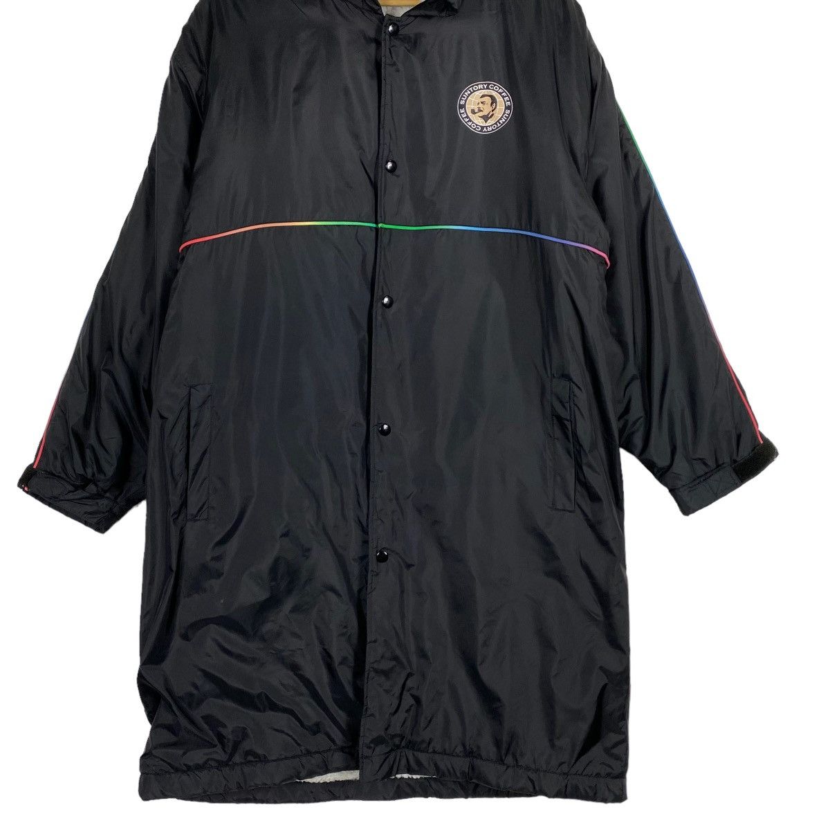 Japanese Brand Vintage Suntory Boss Coffee Long Hoodies Jacket Size US L / EU 52-54 / 3 - 5 Thumbnail