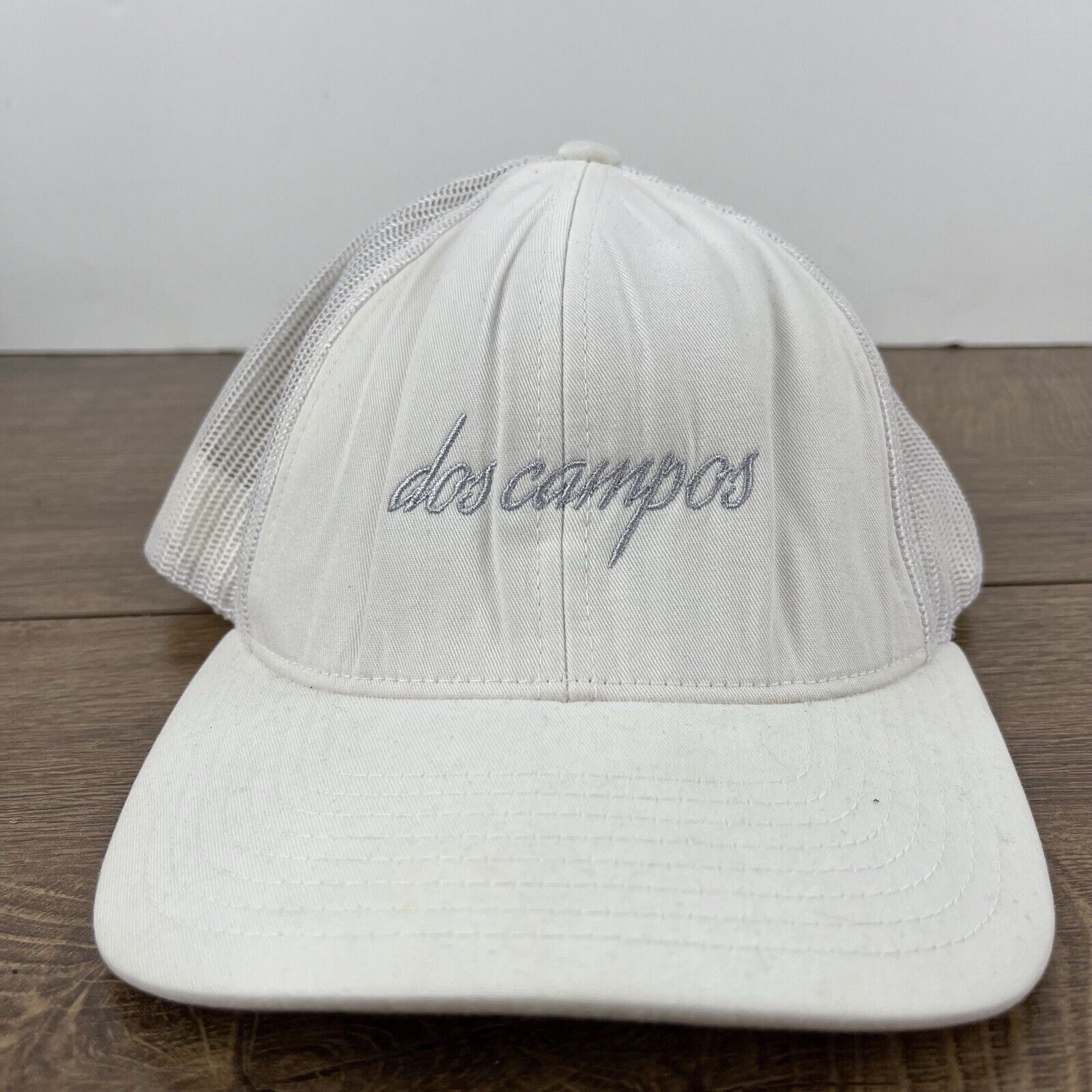 Other Dos Campos Hat Dos Campos Snapback Hat White Hat Adjustable Size ONE SIZE - 5 Thumbnail