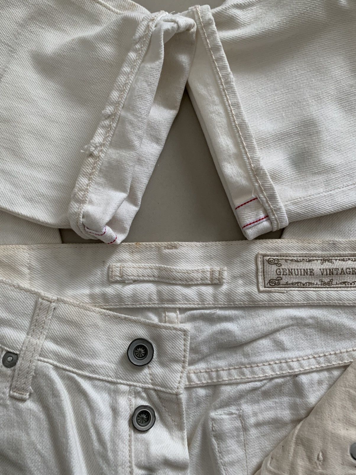 GOA GOA Genuine Vintage GOA Redline Selvedge Denim Size US 30 / EU 46 - 5 Thumbnail