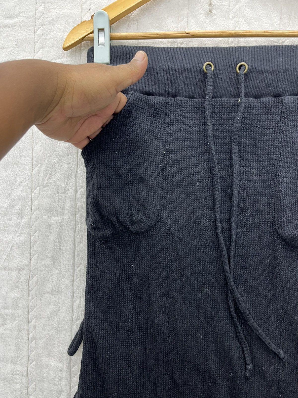 Japanese Brand × Vintage ARCHIVE🔥L.A GLITTER BONDAGE MIDI SKIRT ELASTIC Size 29" - 7 Thumbnail