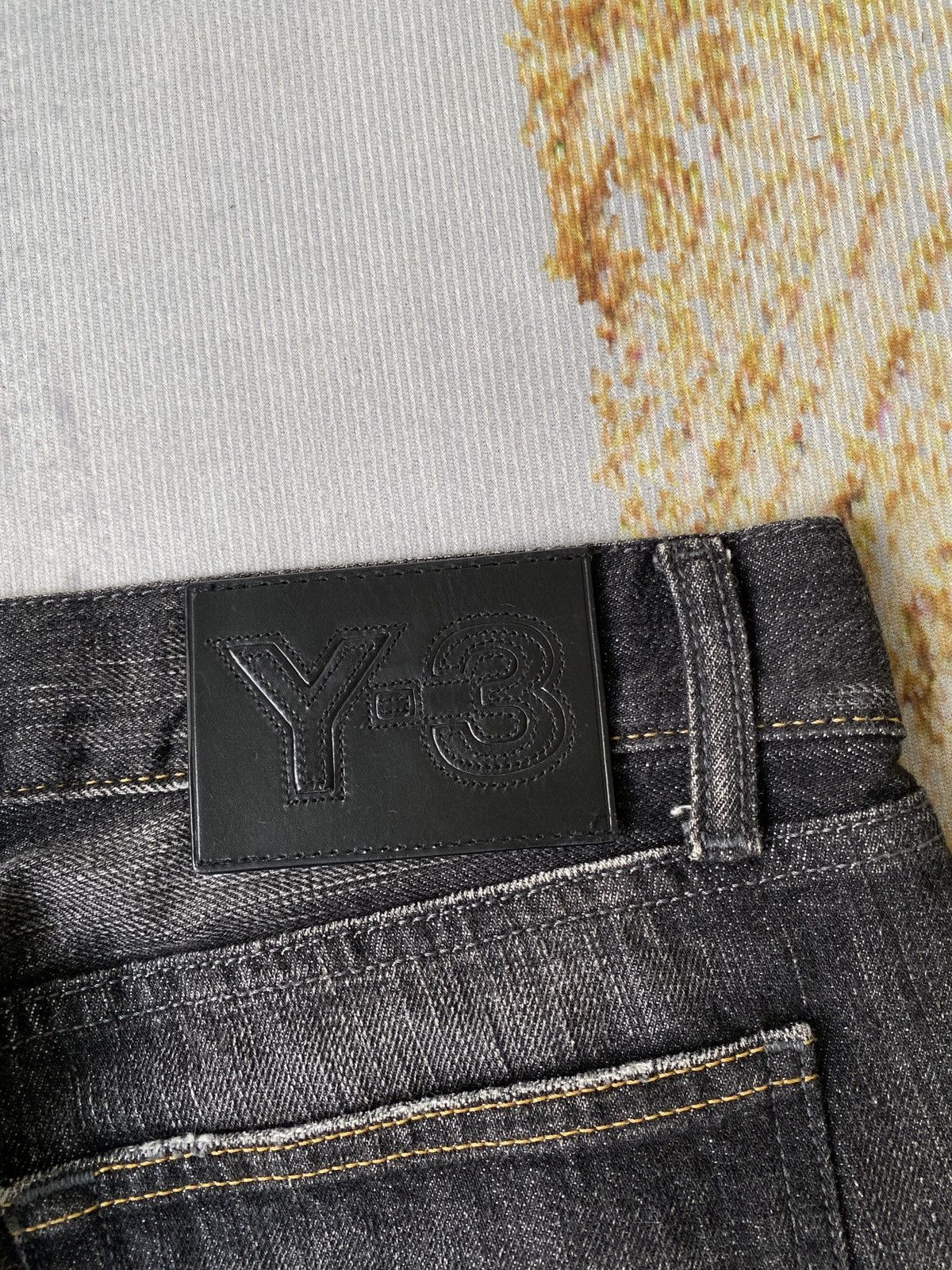 Adidas × Y-3 × Yohji Yamamoto Adidas Y-3 x Yohji Yamamoto Italy Jeans Size US 29 - 9 Thumbnail