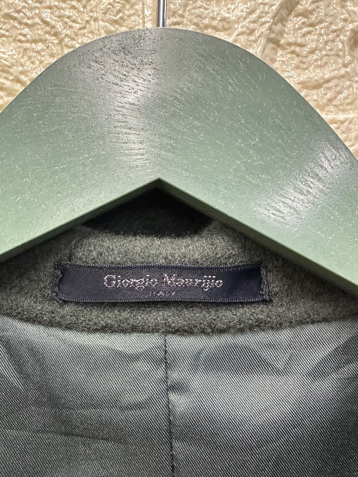 Designer Giorgio Maurijio Italy Wool Blazer Jacket MJ97 Size 36S - 9 Thumbnail