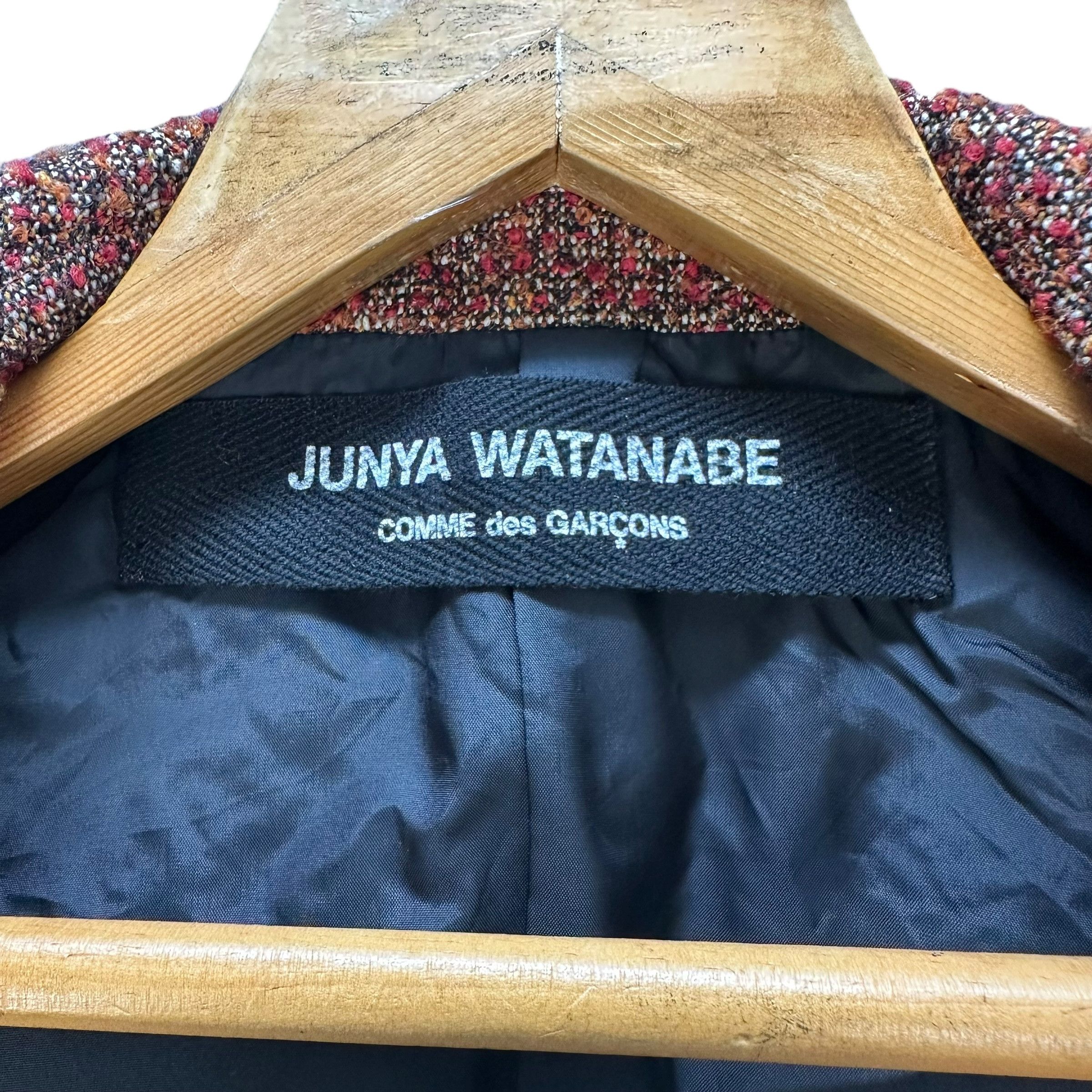 Junya Watanabe Junya Watanabe Comme des Garcons Tweed Jacket #9163-64 Size 36R - 7 Thumbnail