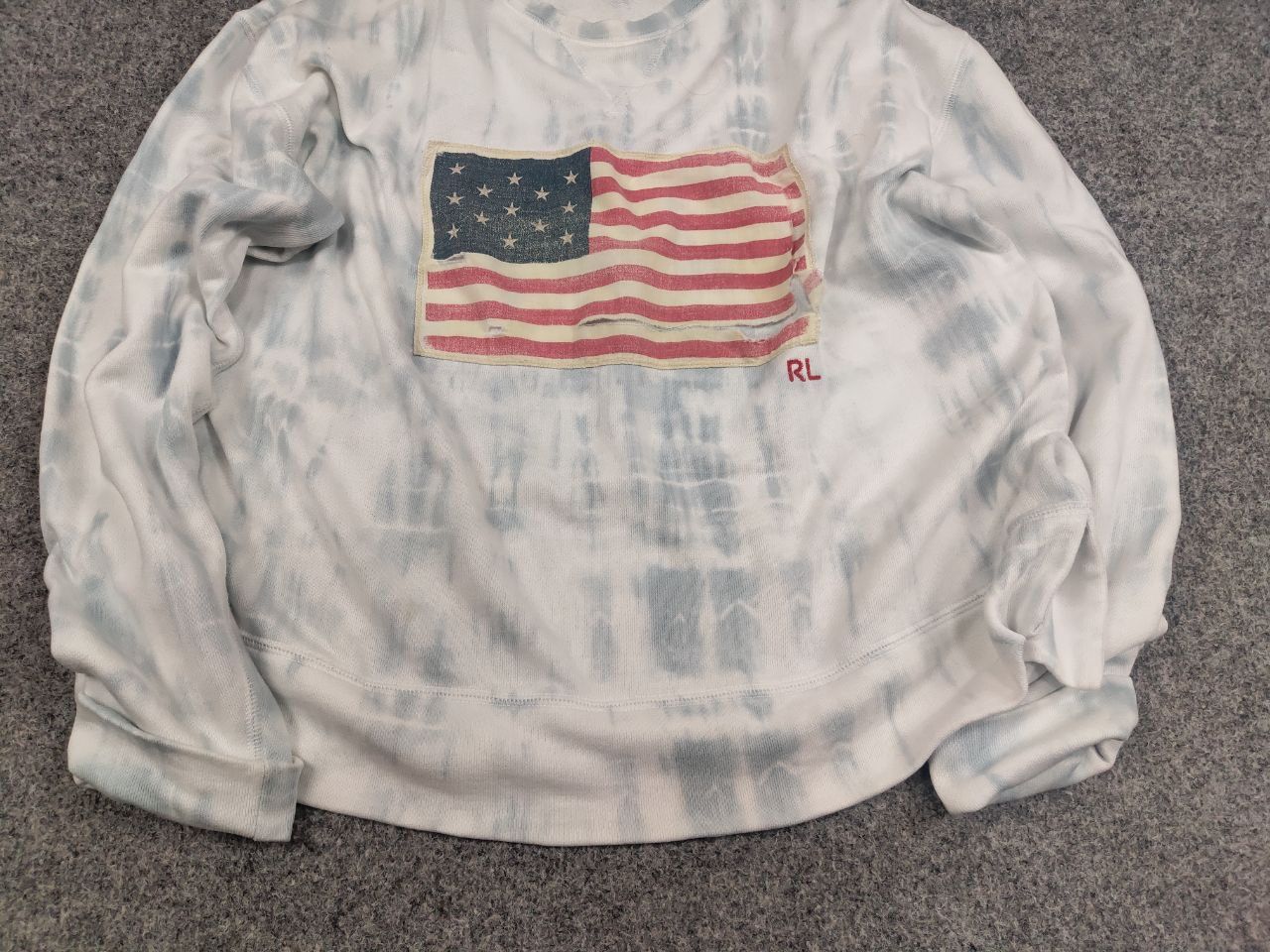 Polo Ralph Lauren Polo Ralph Lauren american flag Logo Sweatshirt Vtg Style Size M / US 6-8 / IT 42-44 - 5 Thumbnail
