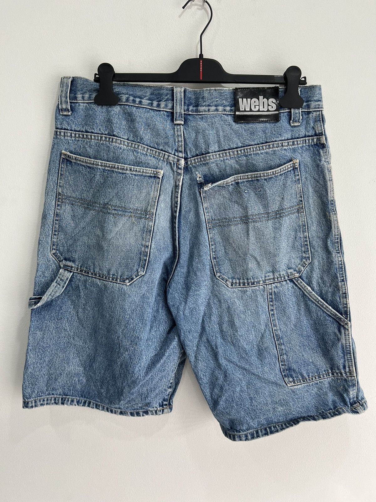 Vintage Vintage Webs Baggy Denim Jorts Shorts Jeans pants 38 Size US 38 / EU 54 - 2 Thumbnail