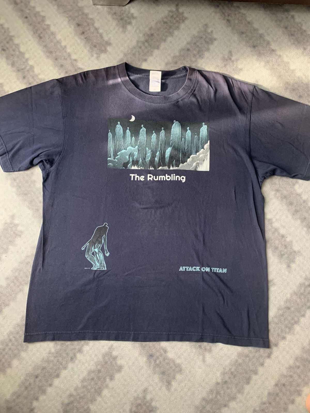 Anime × Japanese Brand Attack On Titan Anime Tshirt Size US XL / EU 56 / 4 - 2 Thumbnail