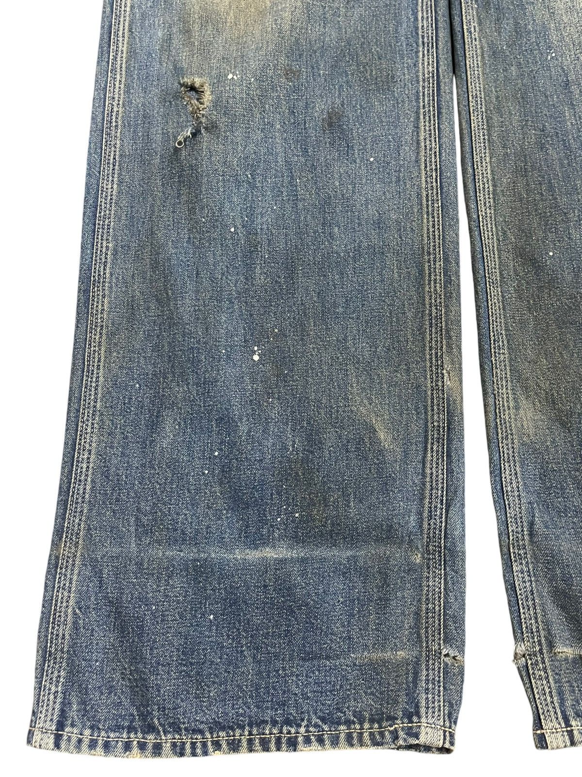 Stevenson Overall Co. Vintage Japan Stevenson Overall Co Mud Wash Carpenter Jeans Size US 30 / EU 46 - 7 Thumbnail