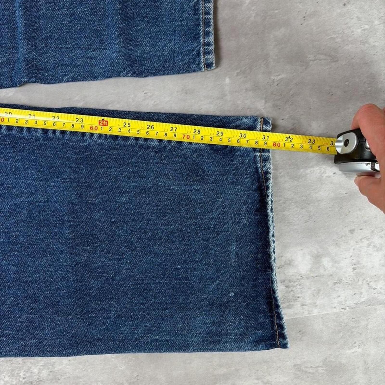 Other Y2K Blue Guess USA Grunge Baggy Skater Denim Jeans Size US 40 / EU 56 - 5 Thumbnail
