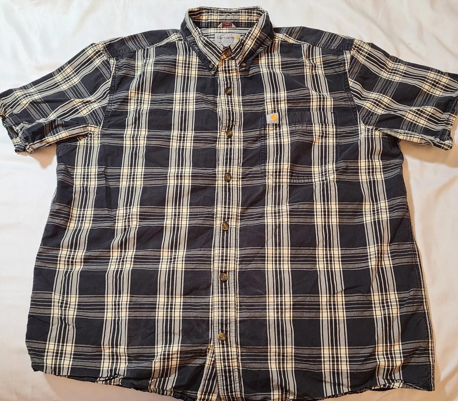 Carhartt Carhartt Short Sleeve Shirt Mens Size XL Plaid Relaxed Size US XL / EU 56 / 4 - 2 Thumbnail