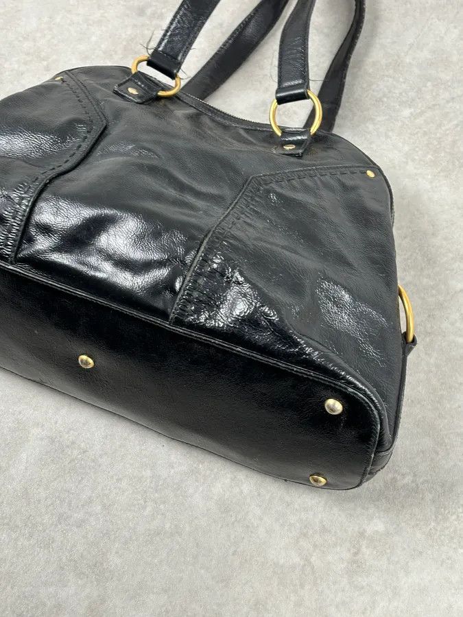 Saint Laurent Paris AW2008 Saint Laurent Black Leather Muse Handle Bag Size ONE SIZE - 5 Thumbnail
