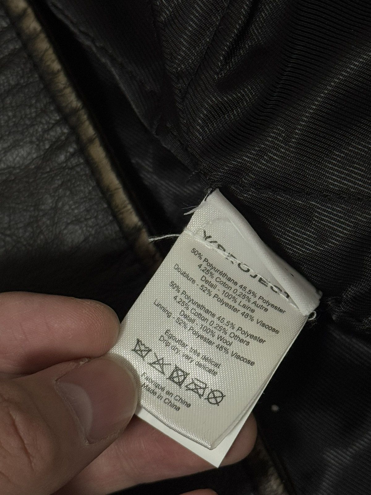 Y/Project Y/project 25SS.collapsed shoulder jacket Size US M / EU 48-50 / 2 - 3 Thumbnail