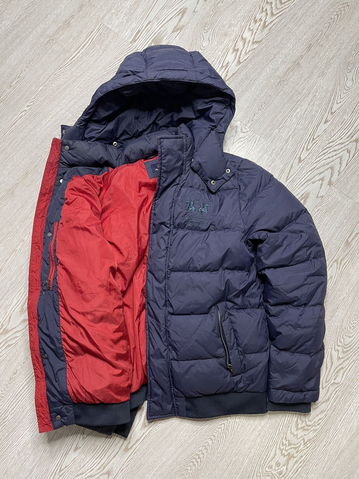 La Martina La Martina Buenos Aires Hooded navy blue down jacket size L Size US L / EU 52-54 / 3 - 13 Thumbnail