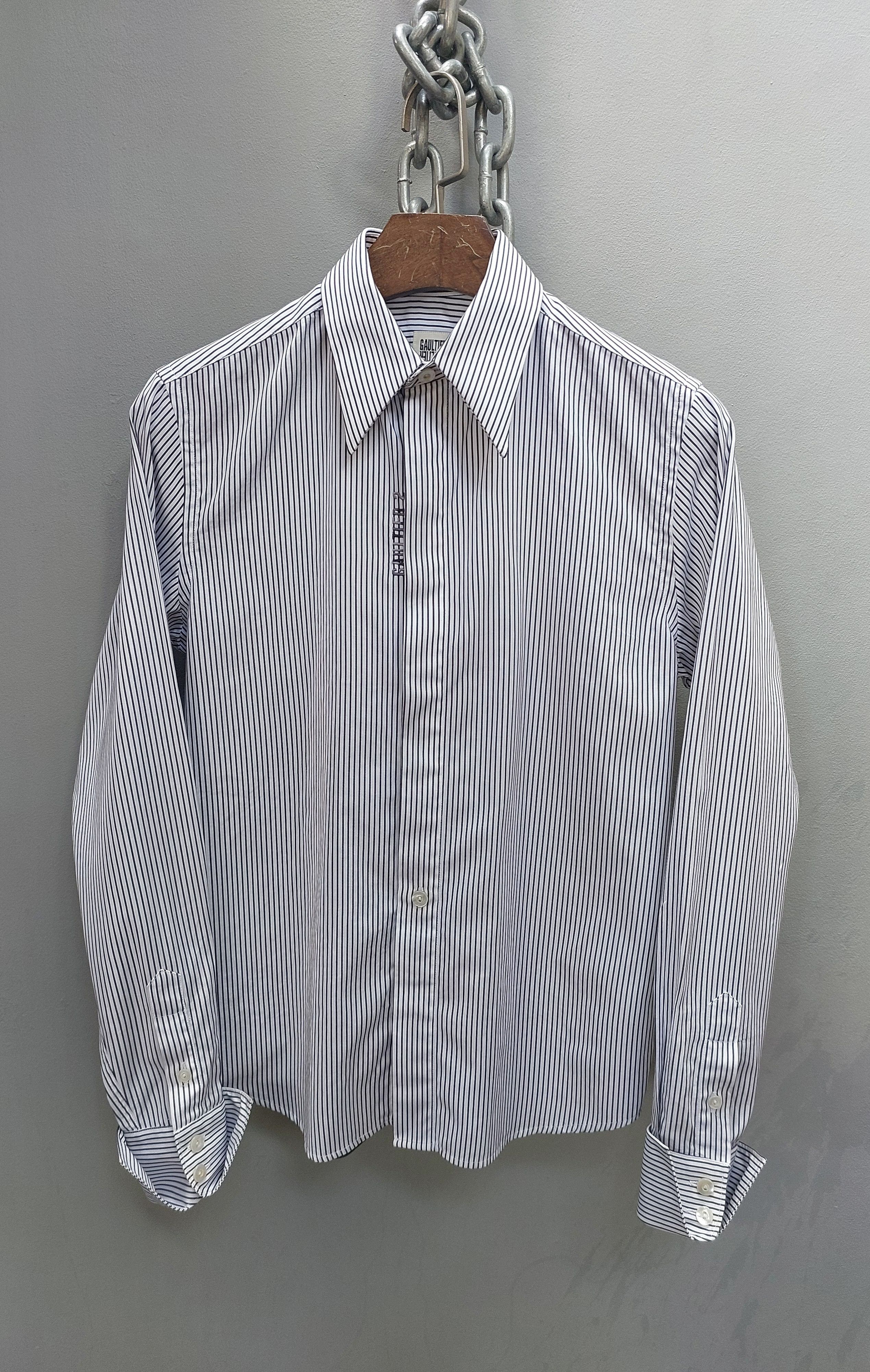 Jean Paul Gaultier Gaultier2 × Jean Paul Gaultier Black and White Stripes Size US S / EU 44-46 / 1 - 5 Thumbnail