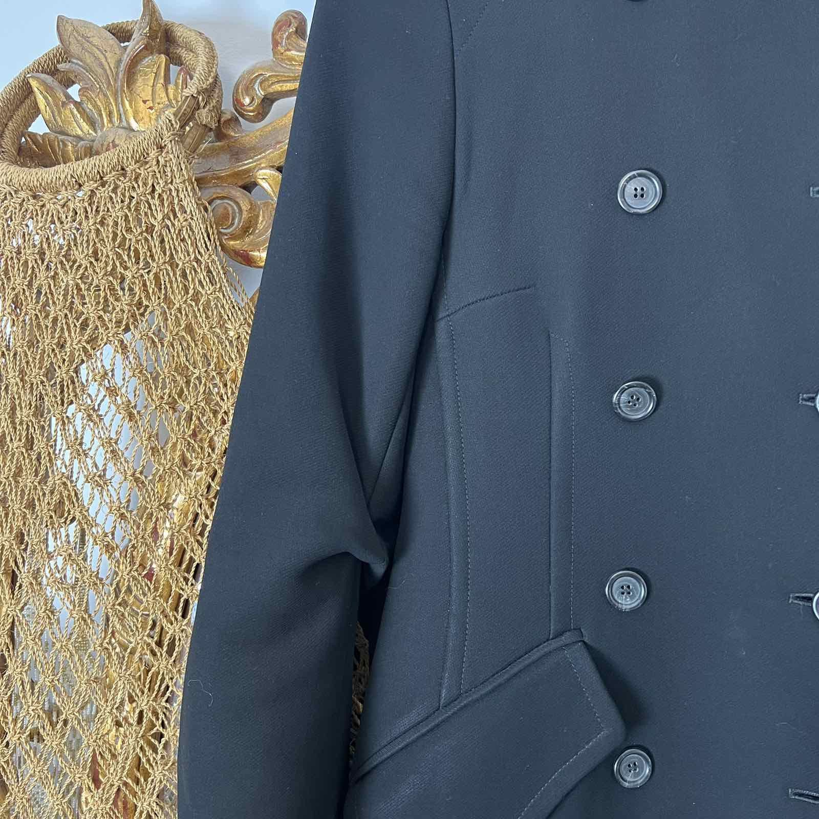 Dries Van Noten Dries Van Noten Black Jacket Sz 38 Size XS / US 0-2 / IT 36-38 - 3 Thumbnail