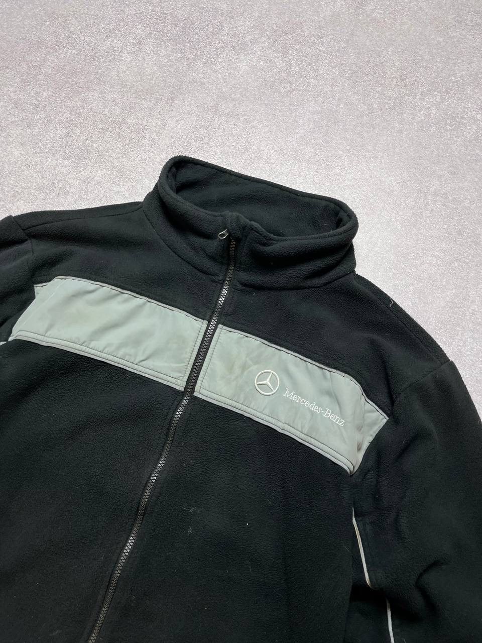 Mercedes-Benz VINTAGE MERCEDES BENZ RACING FLEECE SHERPA JACKET Y2K L Size US L / EU 52-54 / 3 - 3 Thumbnail