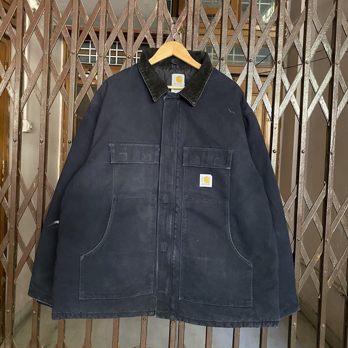Carhartt Vintage Carhartt Black Jacket Size US XL / EU 56 / 4 - 1 Thumbnail