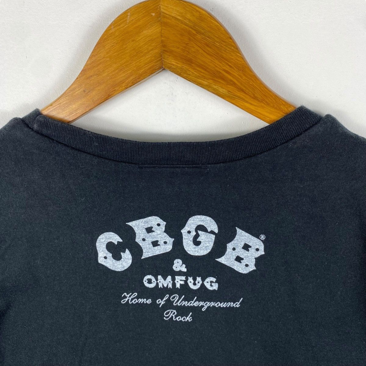 Band Tees Vintage CBGB & OMFUG Home Of Underground Rock Graphic Tee Size US M / EU 48-50 / 2 - 5 Thumbnail
