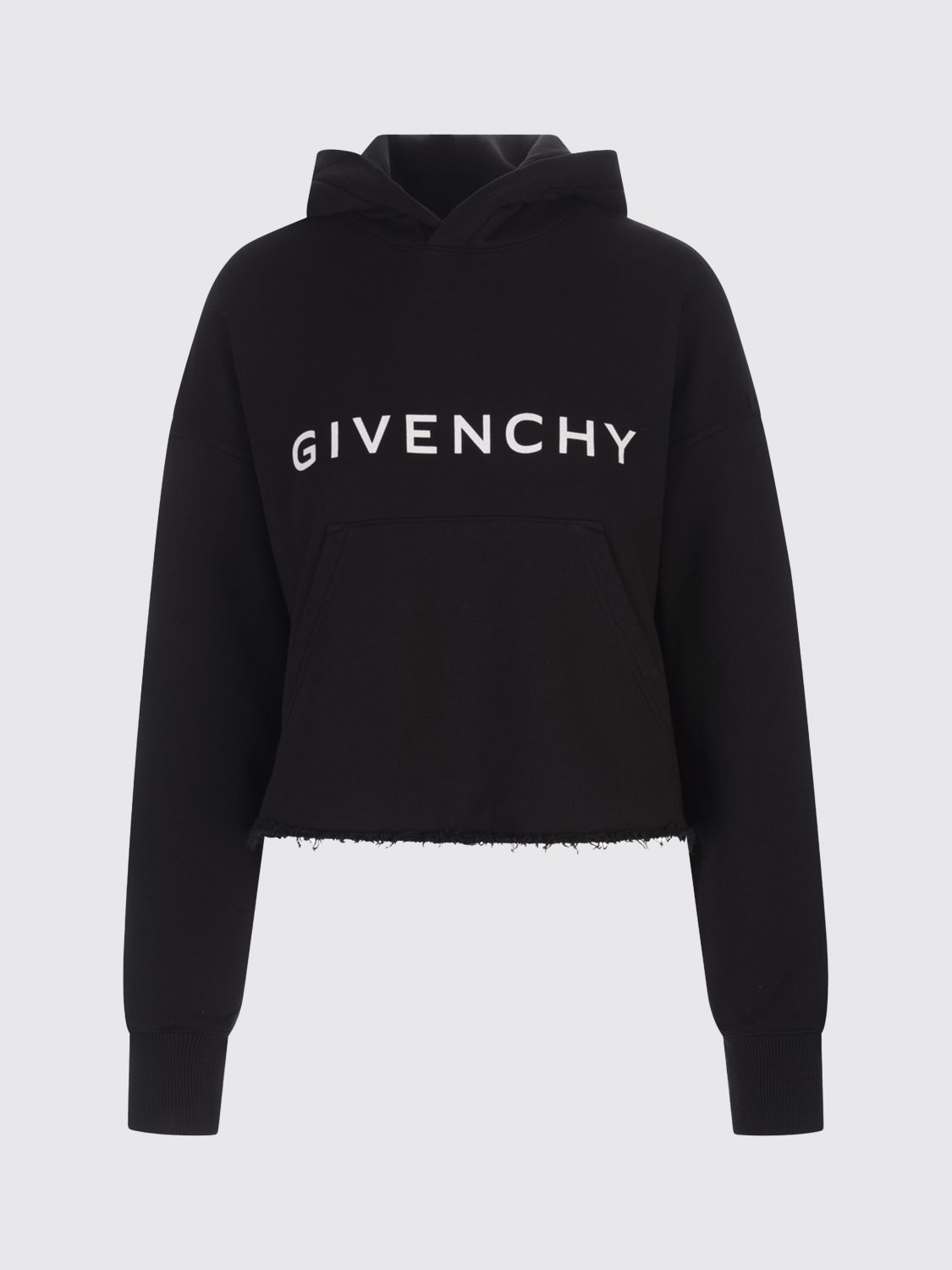 Image of Givenchy Sweatshirt Woman Black, Women's (Size XS)