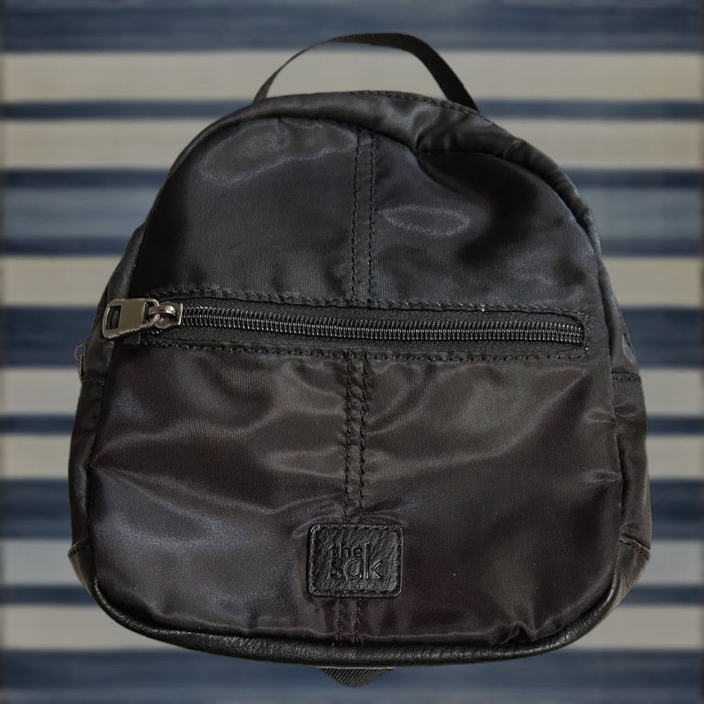 The Sak The Sak Esperato Mini Backpack Black Zippered Travel Purse Bag Women's Size ONE SIZE - 1 Thumbnail