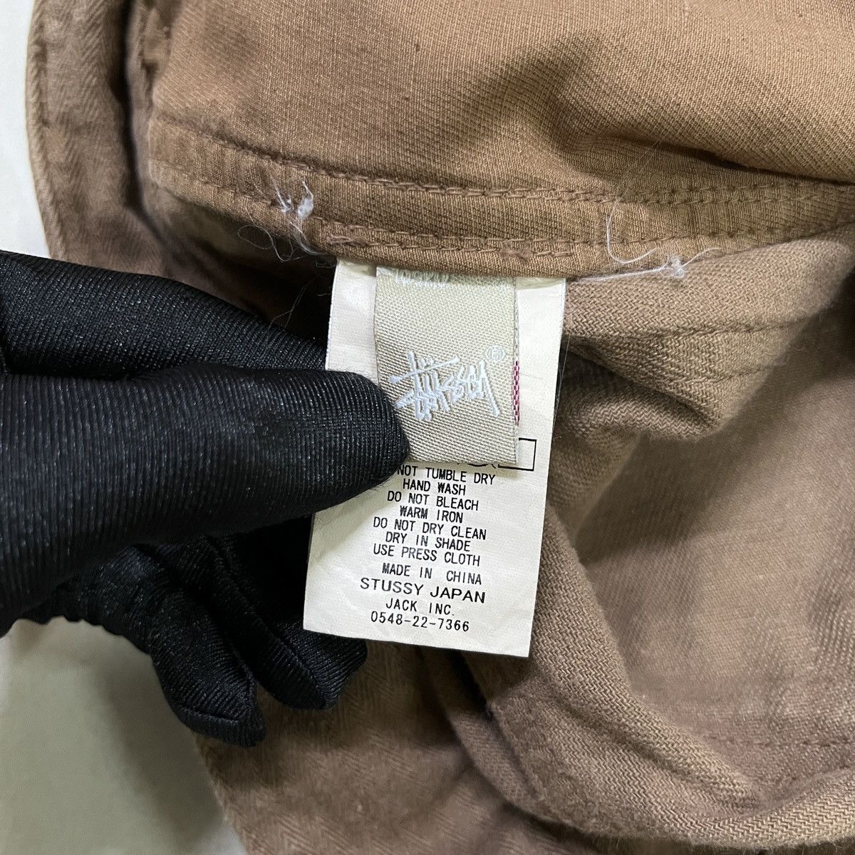Stussy × Vintage Vintage Stussy Cargo Pants Size US 31 - 11 Thumbnail
