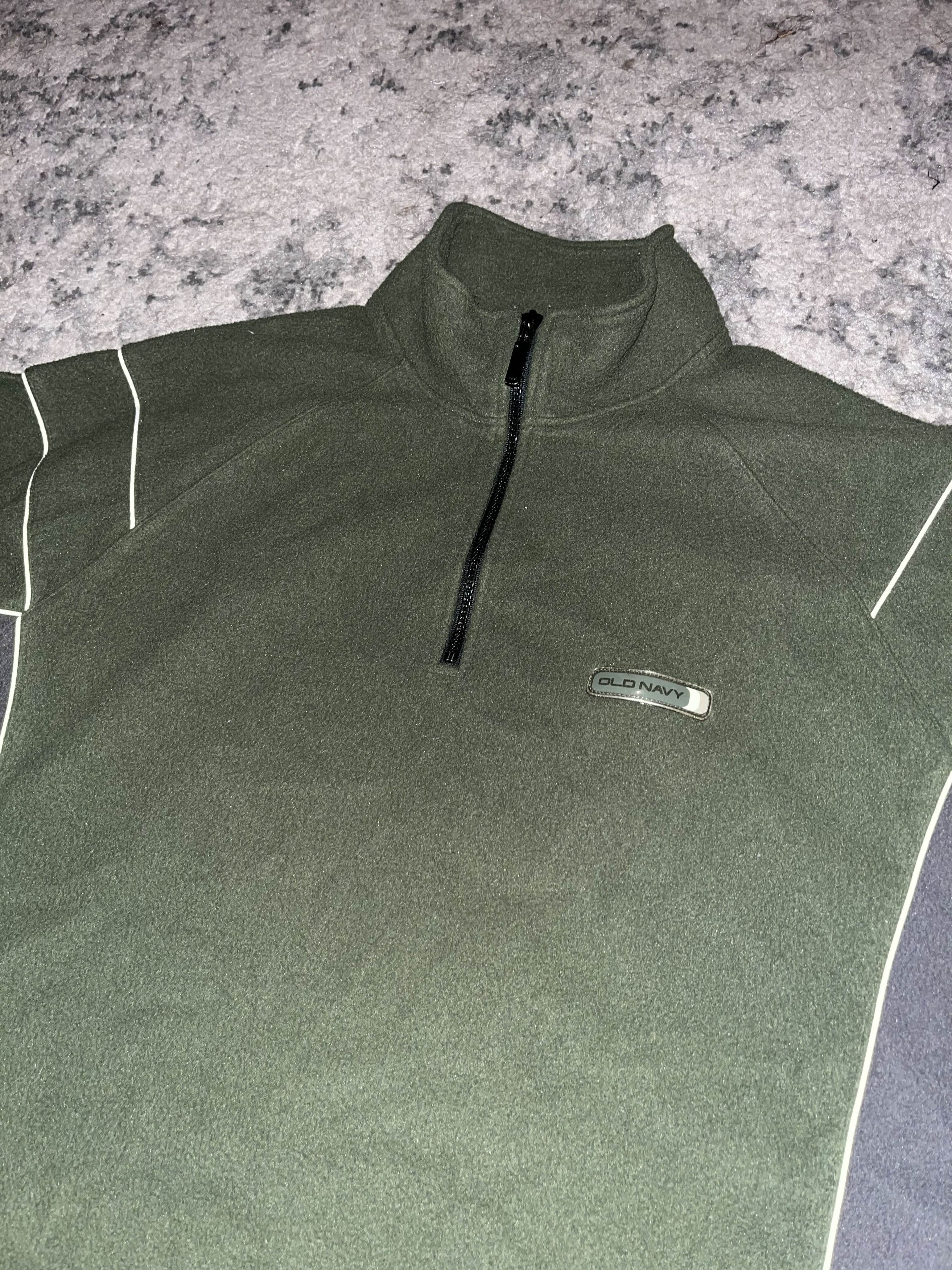 Old Navy Vintage Y2K Old Navy Fleece Quarter Zip Sweater Size US L / EU 52-54 / 3 - 4 Thumbnail