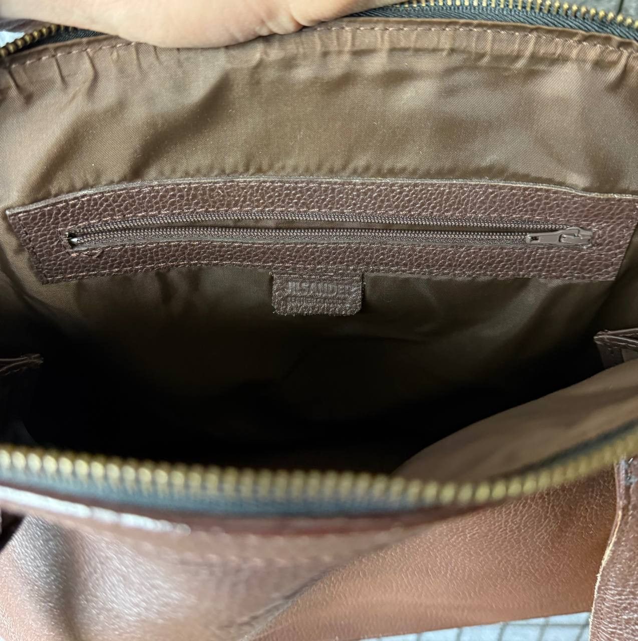 Jil Sander Jil Sander Leather HandBag Size ONE SIZE - 8 Thumbnail