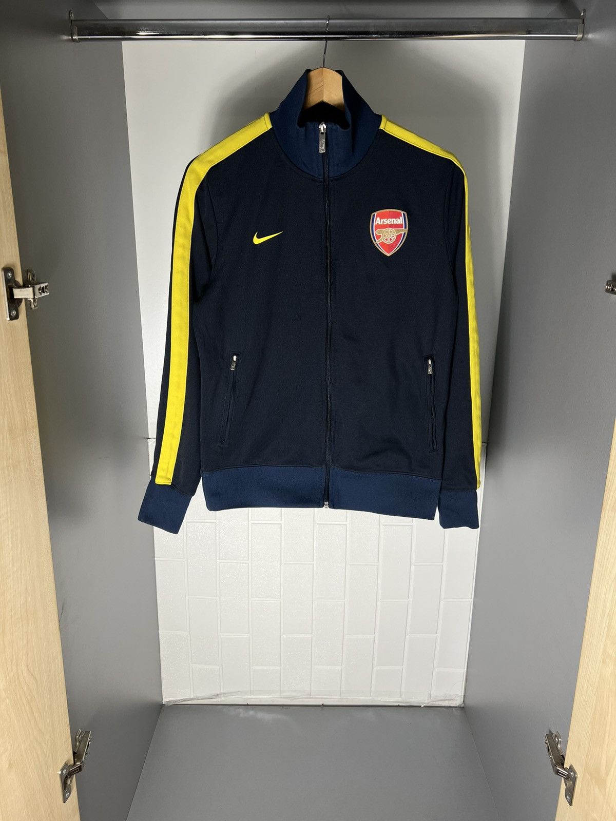Nike VINTAGE NIKE FC ARSENAL LONDON ENGLAND SOCCER JERSEY Y2K 90s Size US M / EU 48-50 / 2 - 1 Thumbnail
