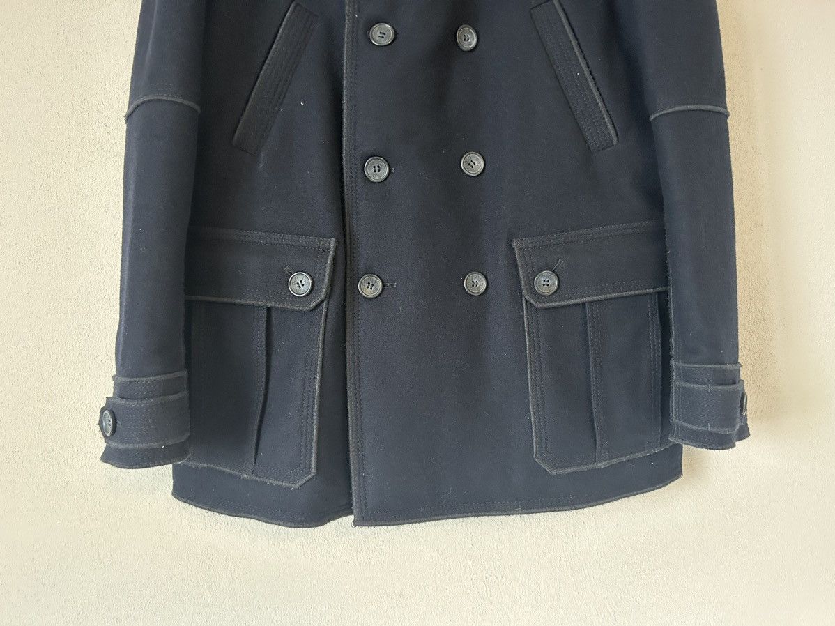 Dolce & Gabbana Navy Wool Military Coat, Size 54, Double-Breasted Size US L / EU 52-54 / 3 - 7 Thumbnail