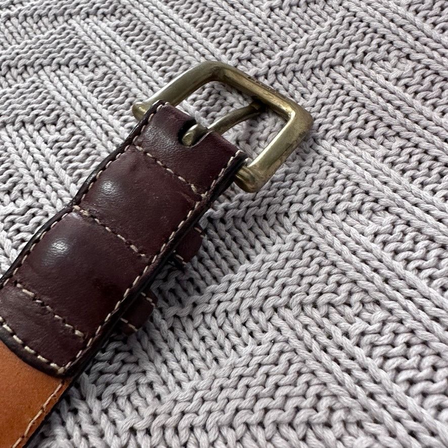 Gap Gap brown leather belt size 38 Size 38 - 3 Thumbnail