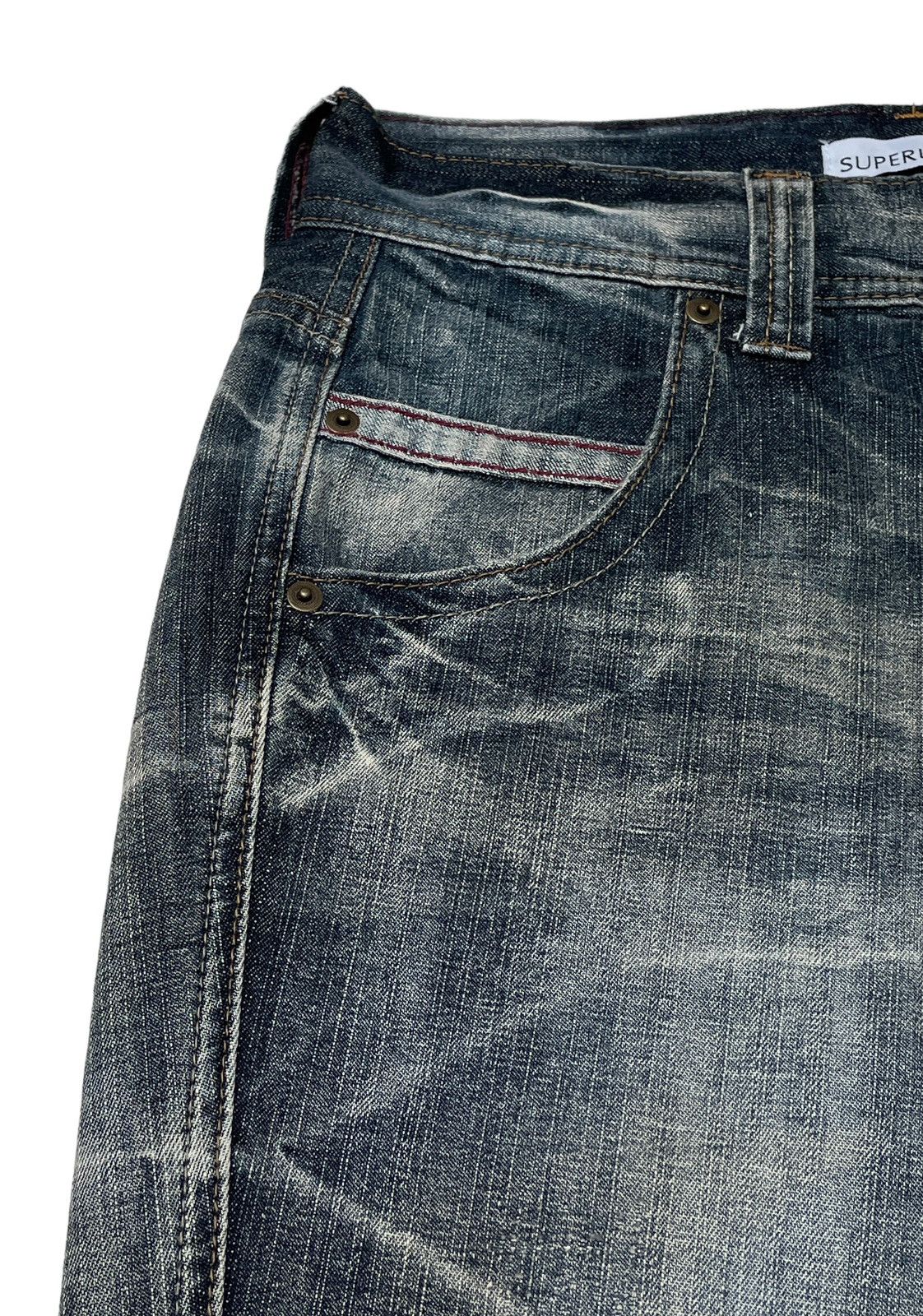 Japanese Brand × Vintage Vintage Japanese Brand Superubis Jeans 2000s Size US 32 / EU 48 - 5 Thumbnail