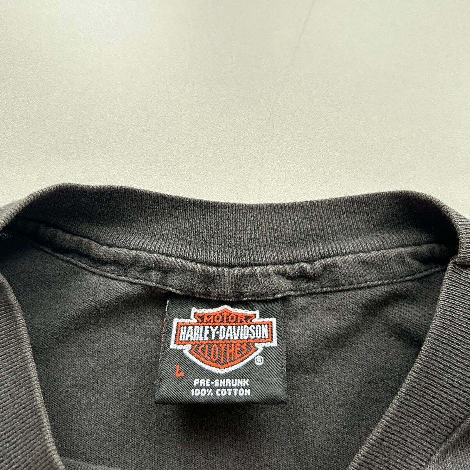 Harley Davidson Vintage 90s Harley Davidson Motorcycle Pocket T Shirt Large Size US L / EU 52-54 / 3 - 7 Thumbnail