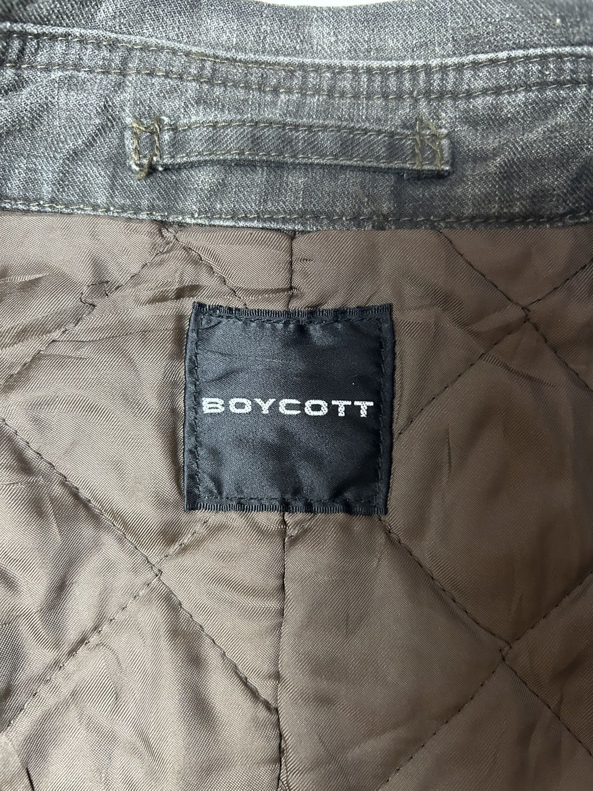 Boycott × Japanese Brand BOYCOTT BUTTON UP DENIM STYLE JACKET Size US M / EU 48-50 / 2 - 6 Thumbnail