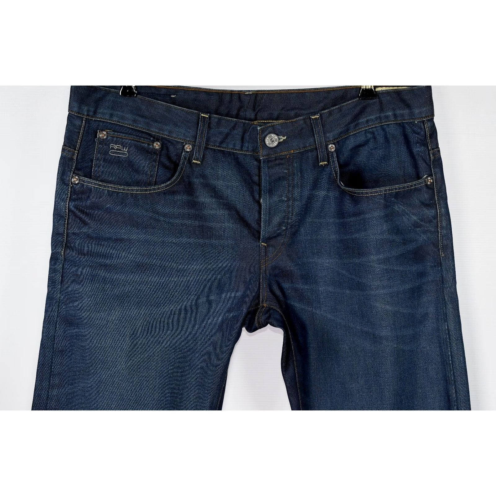 G-Star G-Star Raw 3301 Low Tapered Jeans - Men Blue, Size W36 L32 - 5-Pocket Denim, Regular Fit Size US 36 / EU 52 - 2 Thumbnail