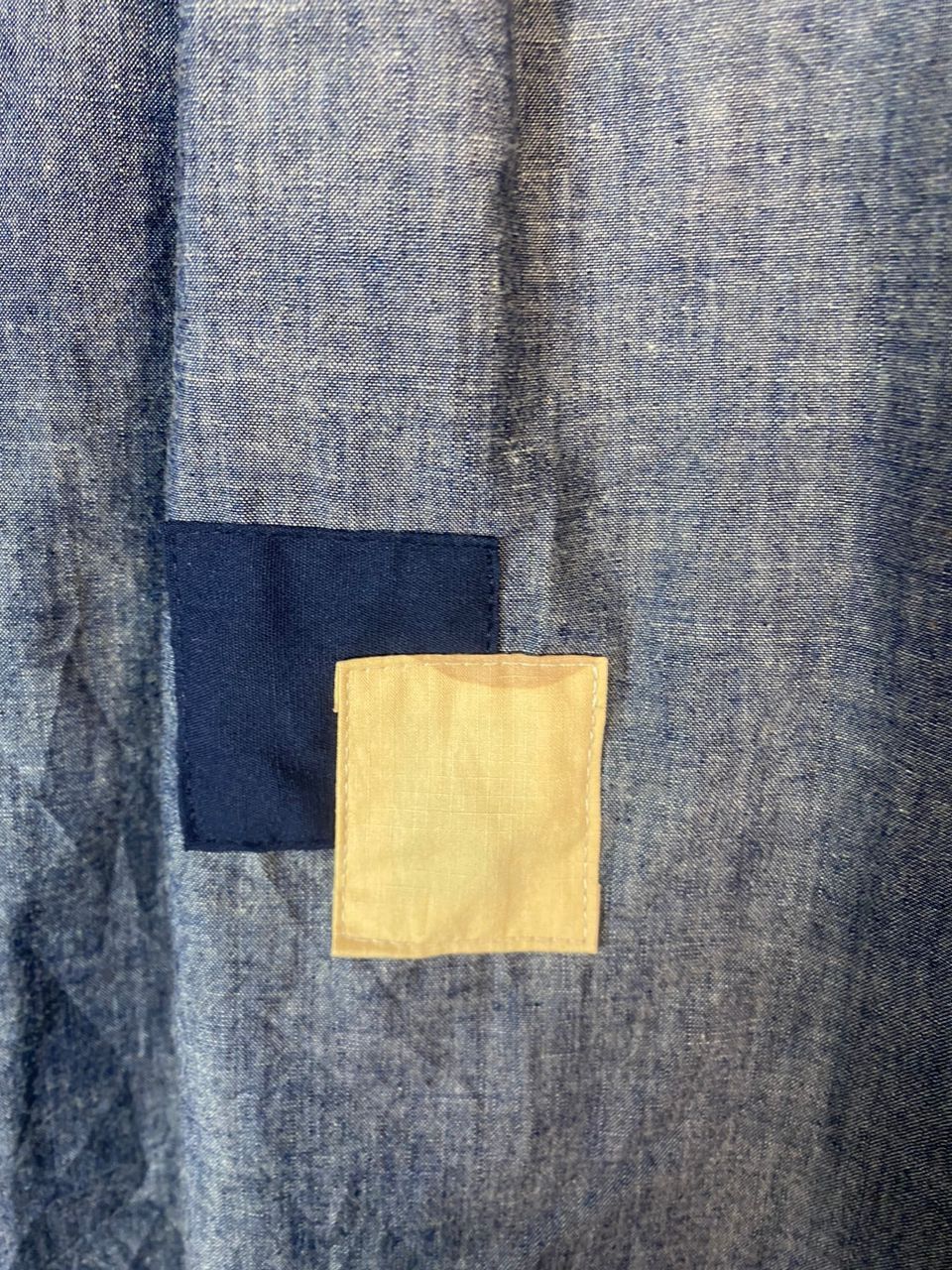 Japanese Brand × Manual Alphabet Menual alphabet selvedge button up shirt with patchwork Size US M / EU 48-50 / 2 - 12 Thumbnail