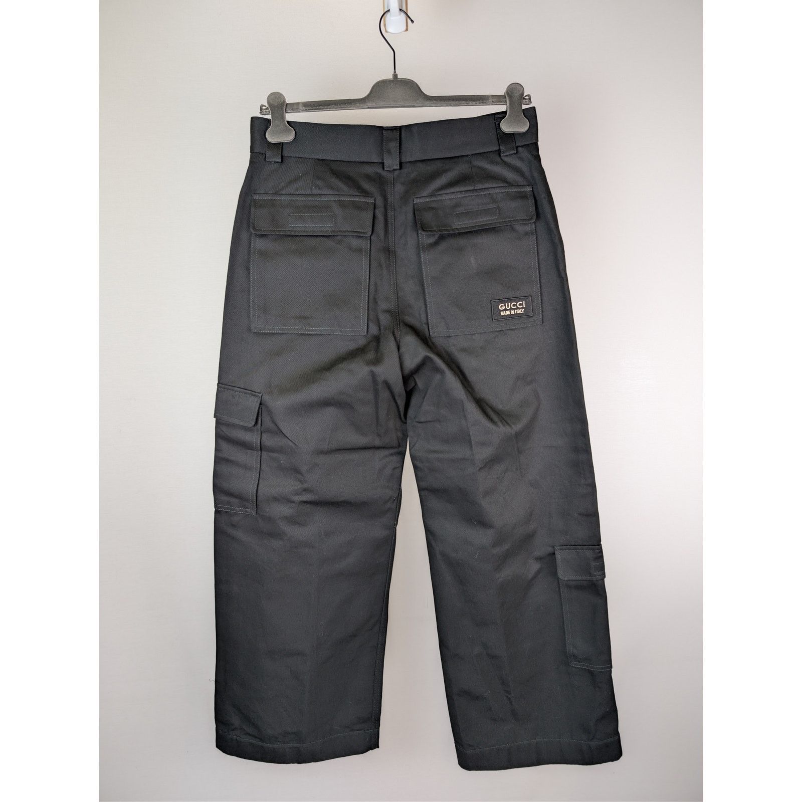 Gucci o1rshd1 Cargo Pants in Black Size US 32 / EU 48 - 10 Thumbnail