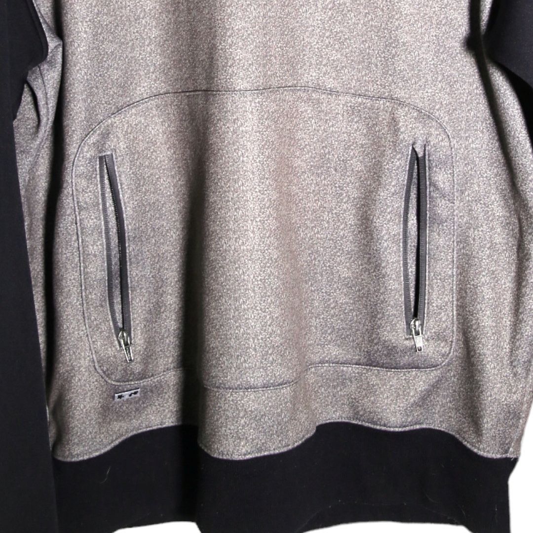 Empyre Empyre Black/Grey Mens Large Pullover Hoodie w Zip Pockets Size US L / EU 52-54 / 3 - 3 Thumbnail
