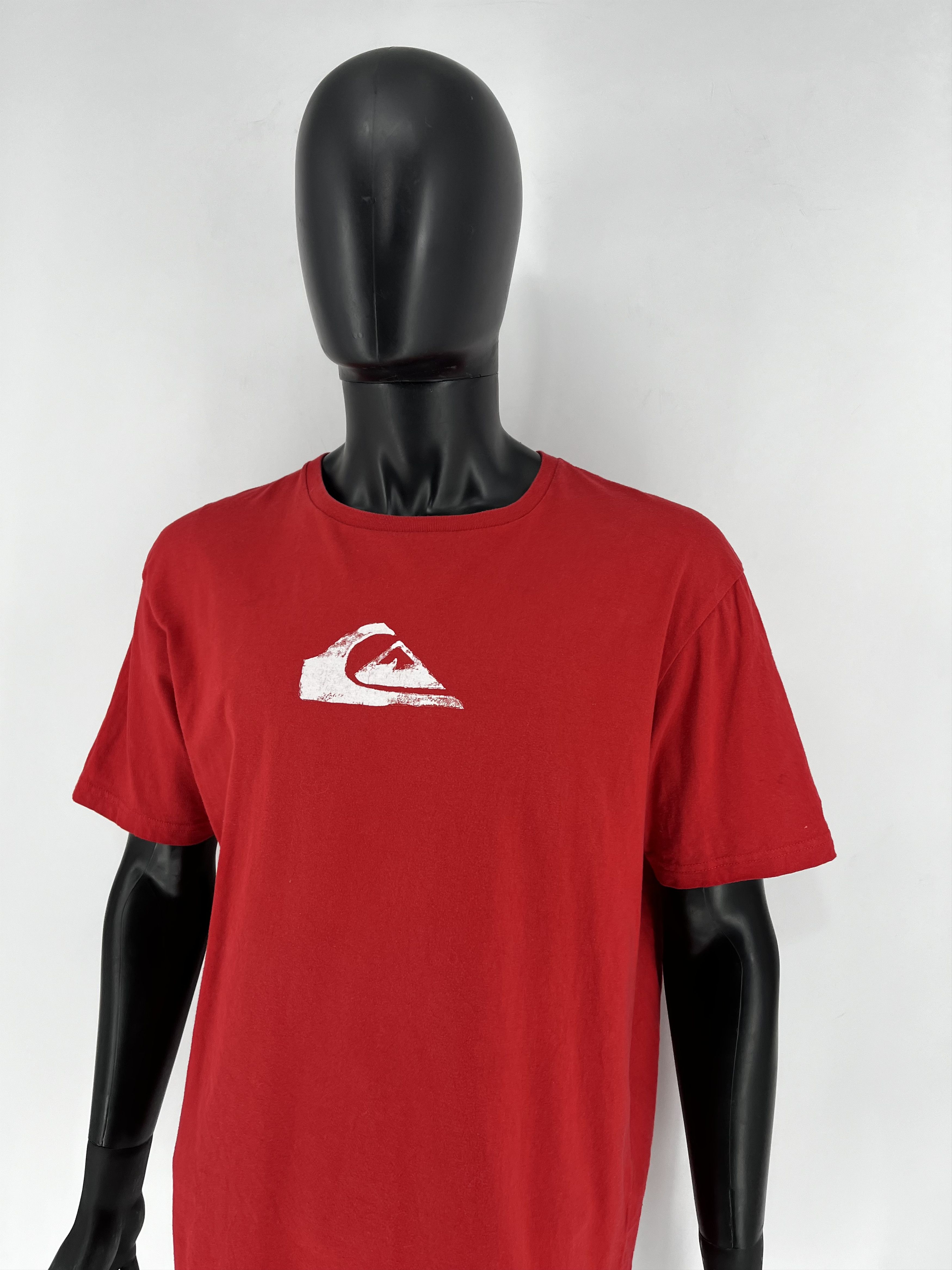 Quicksilver Vintage Quiksilver T-Shirt Medium Red Surf Skateboard y2k Size US XL / EU 56 / 4 - 4 Thumbnail