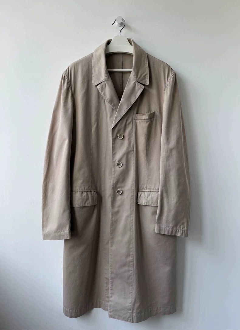 Yohji Yamamoto Yohji Yamamoto Yohji Yamamoto Pour Homme Spring Windbreake Size US L / EU 52-54 / 3 - 1 Thumbnail