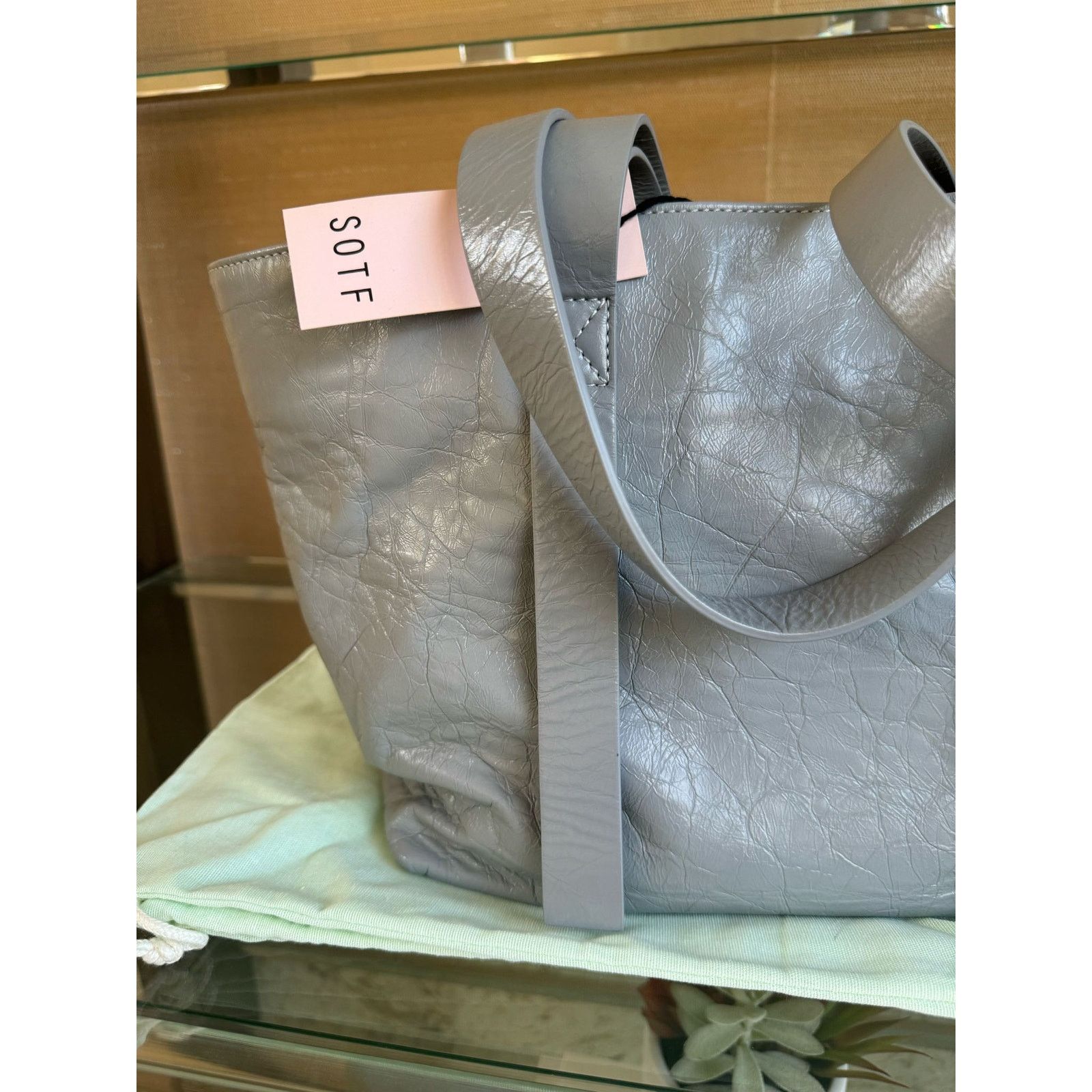 Off-White o1rshd1 Size: OS / Commercial Tote Bag in Grey/Black Size ONE SIZE - 8 Thumbnail