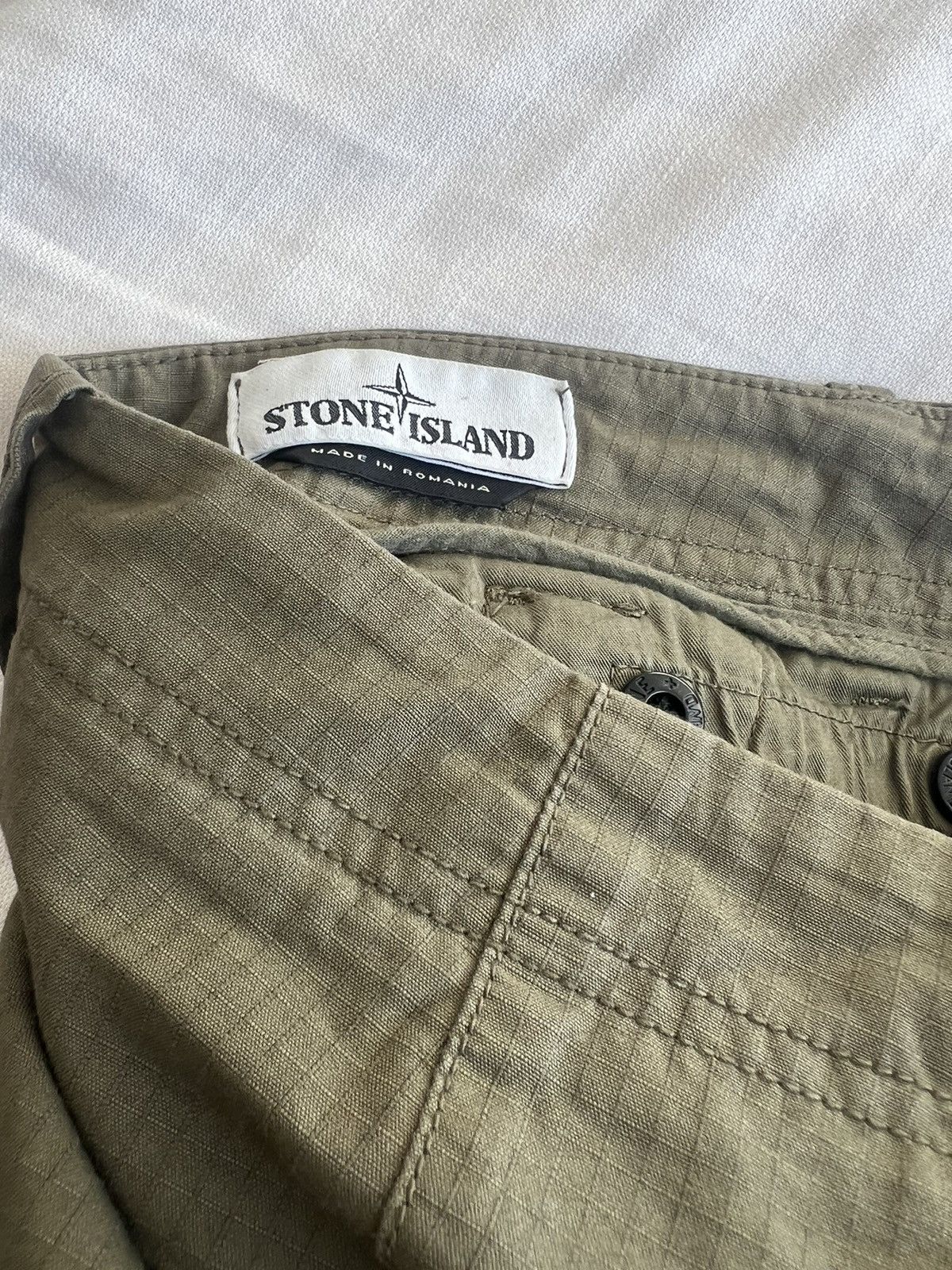 Stone Island Stone Island 41406 Cargo pants 32 olive Size US 32 / EU 48 - 5 Thumbnail