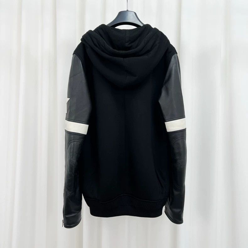 Givenchy Givenchy Patchwork Five-Star Leather Sleeve Zipper Jacket 2 Size US S / EU 44-46 / 1 - 2 Thumbnail